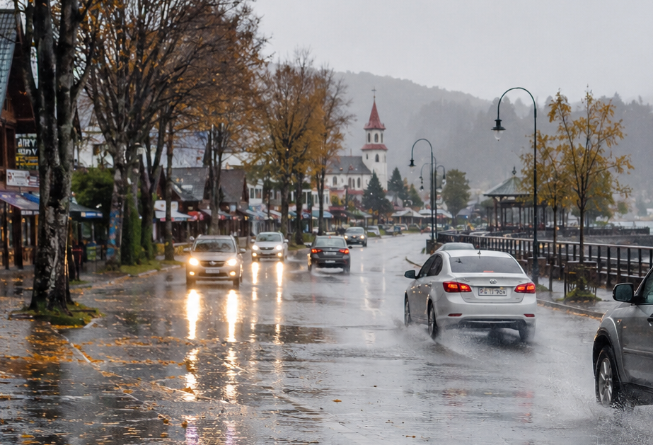 Se viene un fuerte temporal: autoridades alertan por intensas precipitaciones en Los Lagos