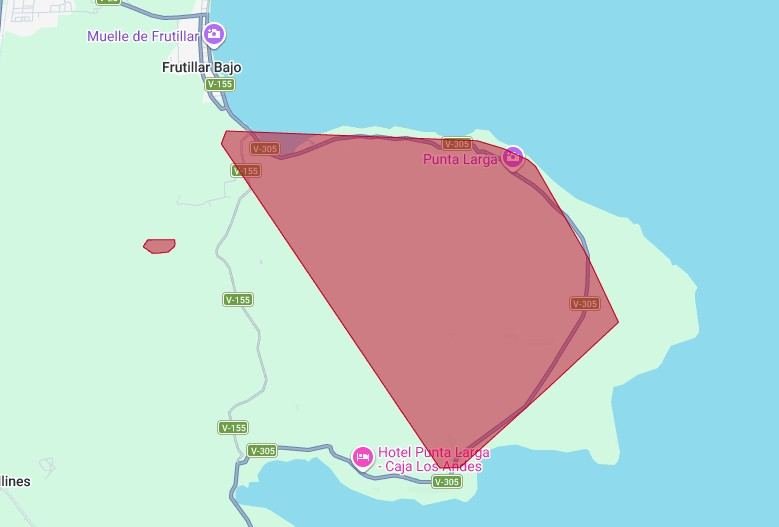 Vecinos de Punta Larga denuncian prolongado corte de energía y cuestionan demora en reposición del servicio