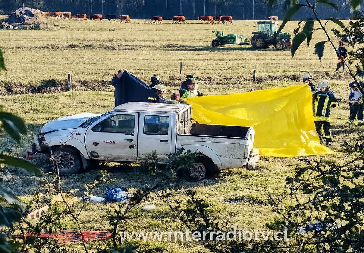 Un hombre perdió la vida la mañana de este martes luego de un grave accidente de tránsito registrado en el sector de Quilanto Bajo, en la comuna de Frutillar.