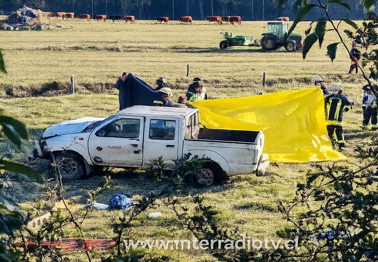 Un hombre perdió la vida la mañana de este martes luego de un grave accidente de tránsito registrado en el sector de Quilanto Bajo, en la comuna de Frutillar.