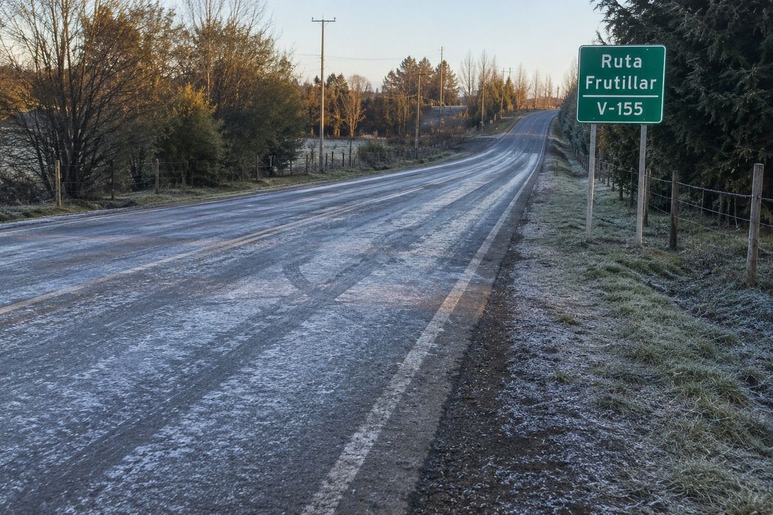 CUANDO LA ESCARCHA DEJA DE SER SORPRESA: ¿QUIÉN DEBE PREVENIR EL HIELO EN LAS RUTAS ALTERNATIVAS DE FRUTILLAR?