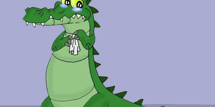 LÁGRIMAS DE COCODRILO.