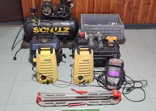 Carabineros aclara robo a taller de estructuras metálicas de Frutillar