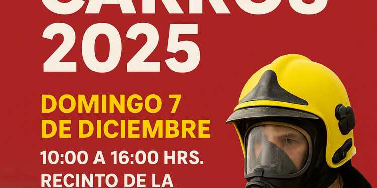 Cuerpo de Bomberos de Frutillar invita a la comunidad a la Expo Carros 2025