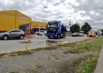 Simulacro de derrame de combustible se realizó en el centro de Frutillar