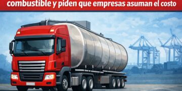 Camioneros presionan por alza del combustible y piden que empresas asuman el costo
