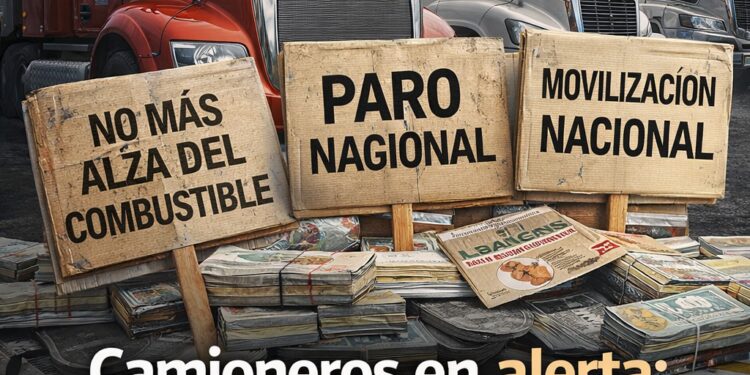 Camioneros en alerta: evalúan movilizaciones tras fuerte alza del diésel