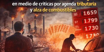 Gobierno enfrenta “la verdadera emergencia” en medio de críticas por agenda tributaria y alza de combustibles