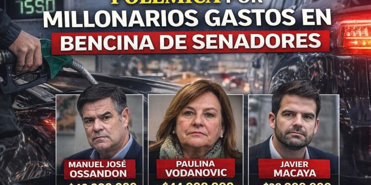 Millonario gasto en combustible de senadores genera cuestionamientos en medio de alza de precios