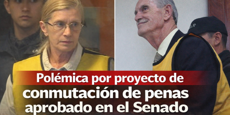 Polémica por proyecto de conmutación de penas aprobado en el Senado