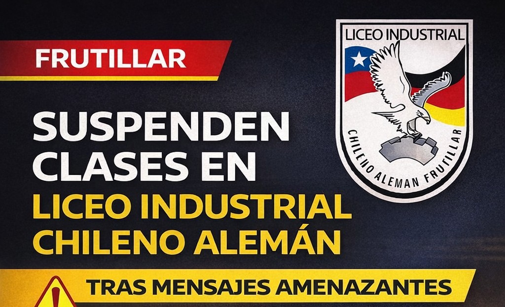 Suspensión de clases en Liceo Industrial de Frutillar tras mensajes amenazantes