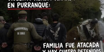 Violento asalto armado a familia en Purranque termina con cuatro detenidos tras persecución