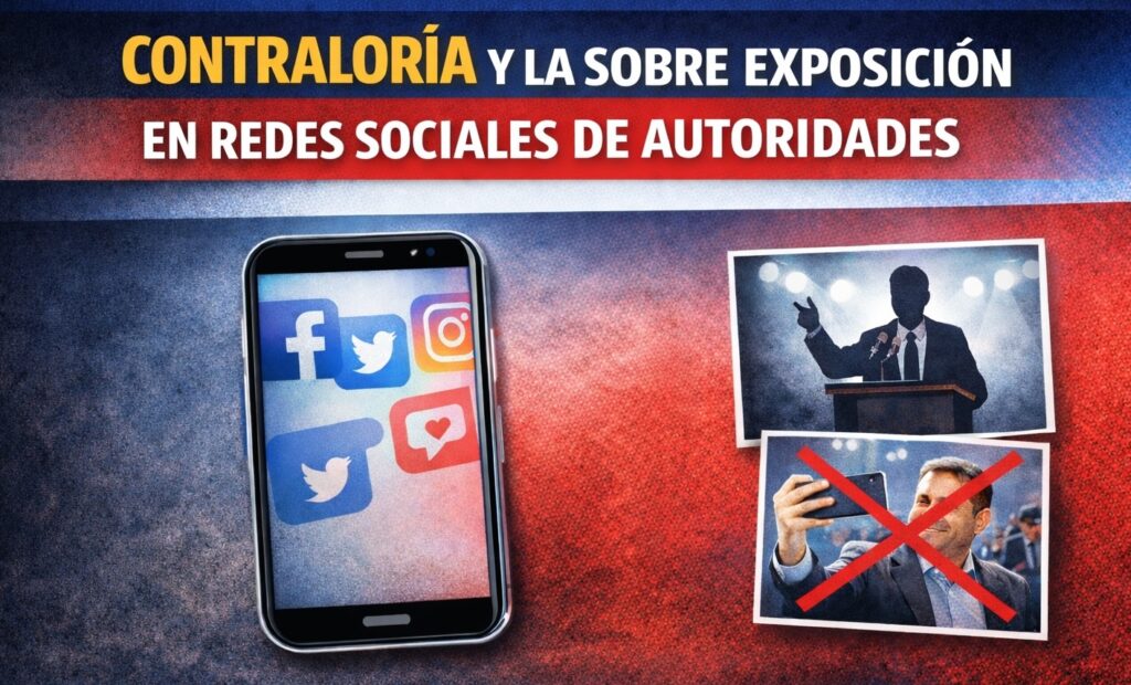 Sobreexposición de autoridades en redes públicas que dice la normativa.