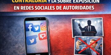 Sobreexposición de autoridades en redes públicas que dice la normativa.