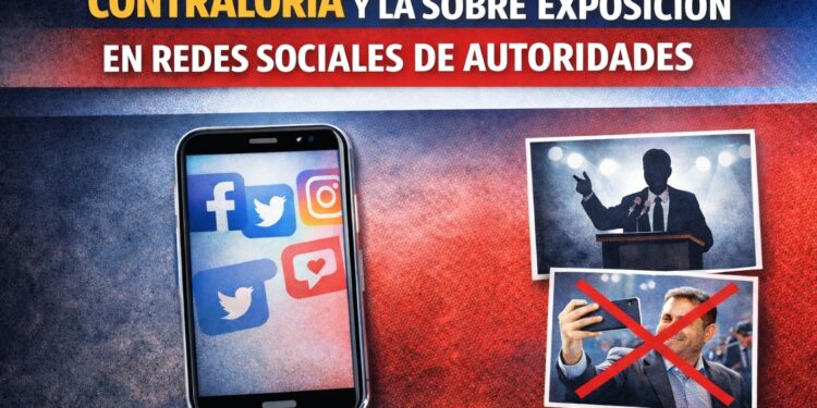 Sobreexposición de autoridades en redes públicas que dice la normativa.