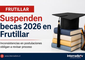 Municipalidad de Frutillar suspende proceso de becas 2026 por inconsistencias en postulaciones