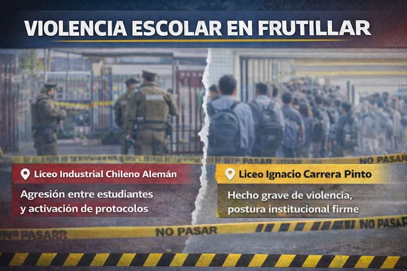 Violencia escolar en Frutillar: dos hechos, un mismo problema de fondo